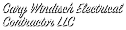 Cary Windisch Electrical Contractor LLC - Affordable Electrical Contractor - Sayreville, NJ logo